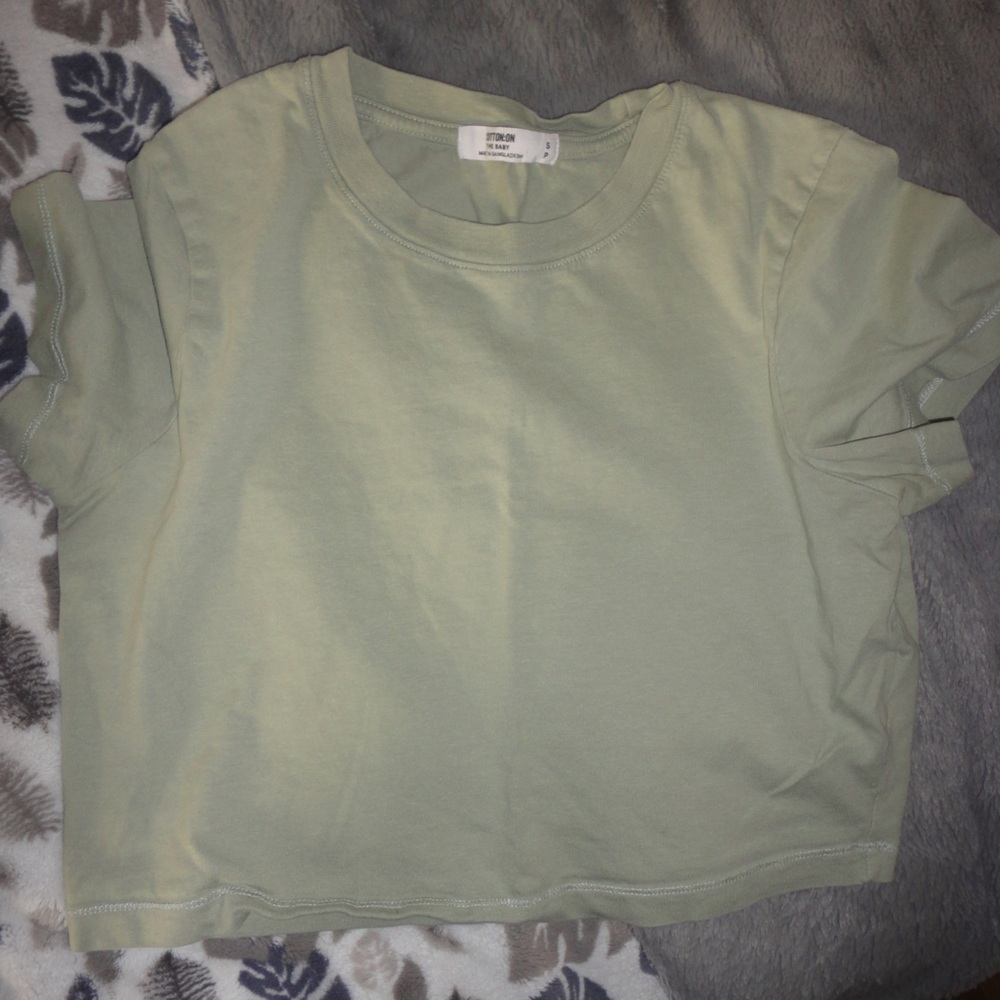 Cotton On Sage Green Tee